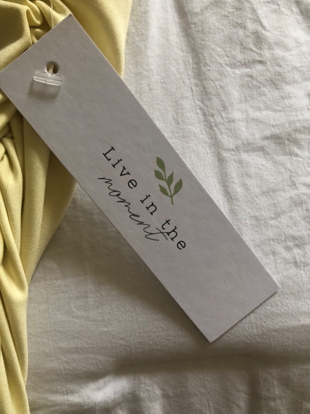 Pretty Light Yellow Tank - Picture 4 of 4